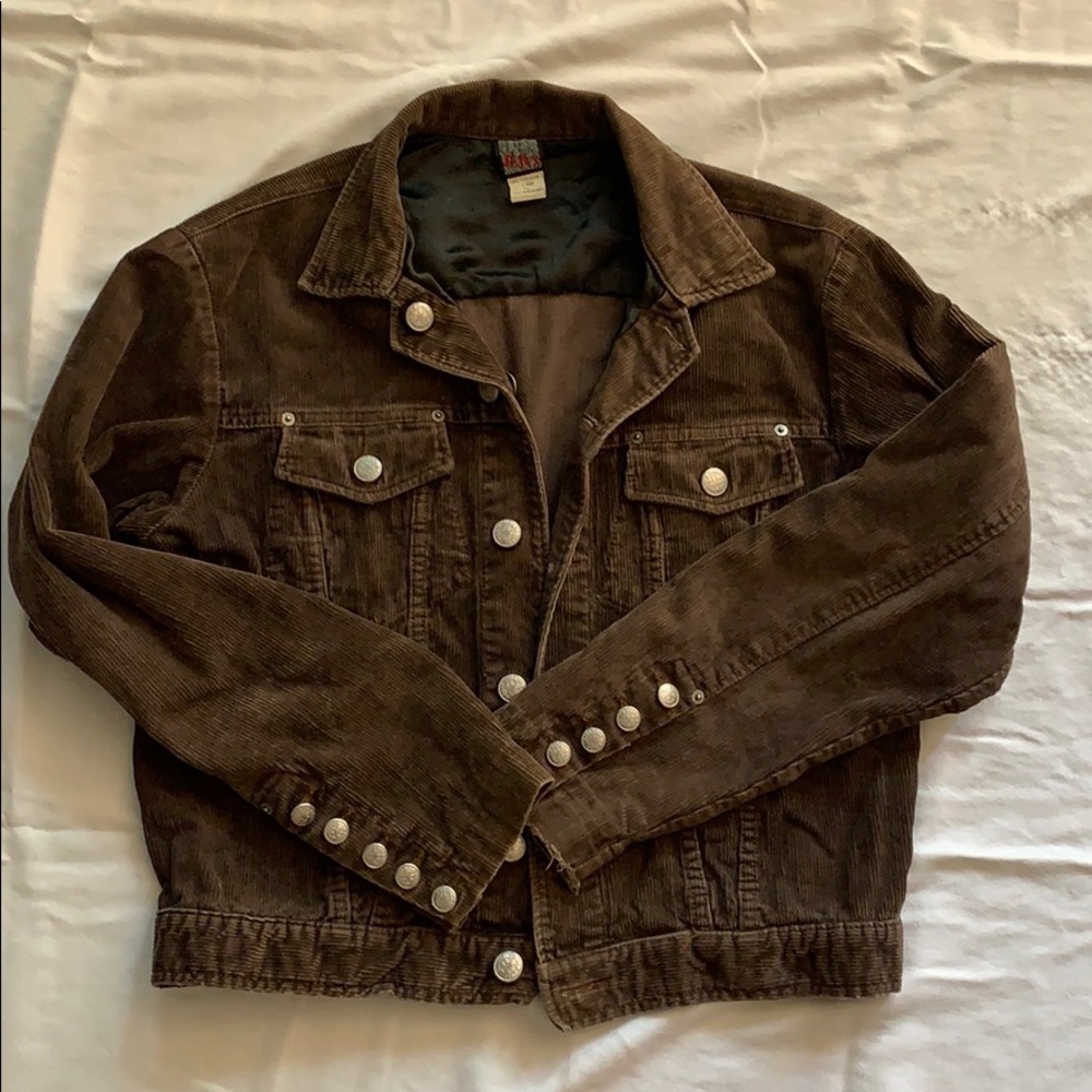 Faultier Jean jacket - XL Brown corduroy